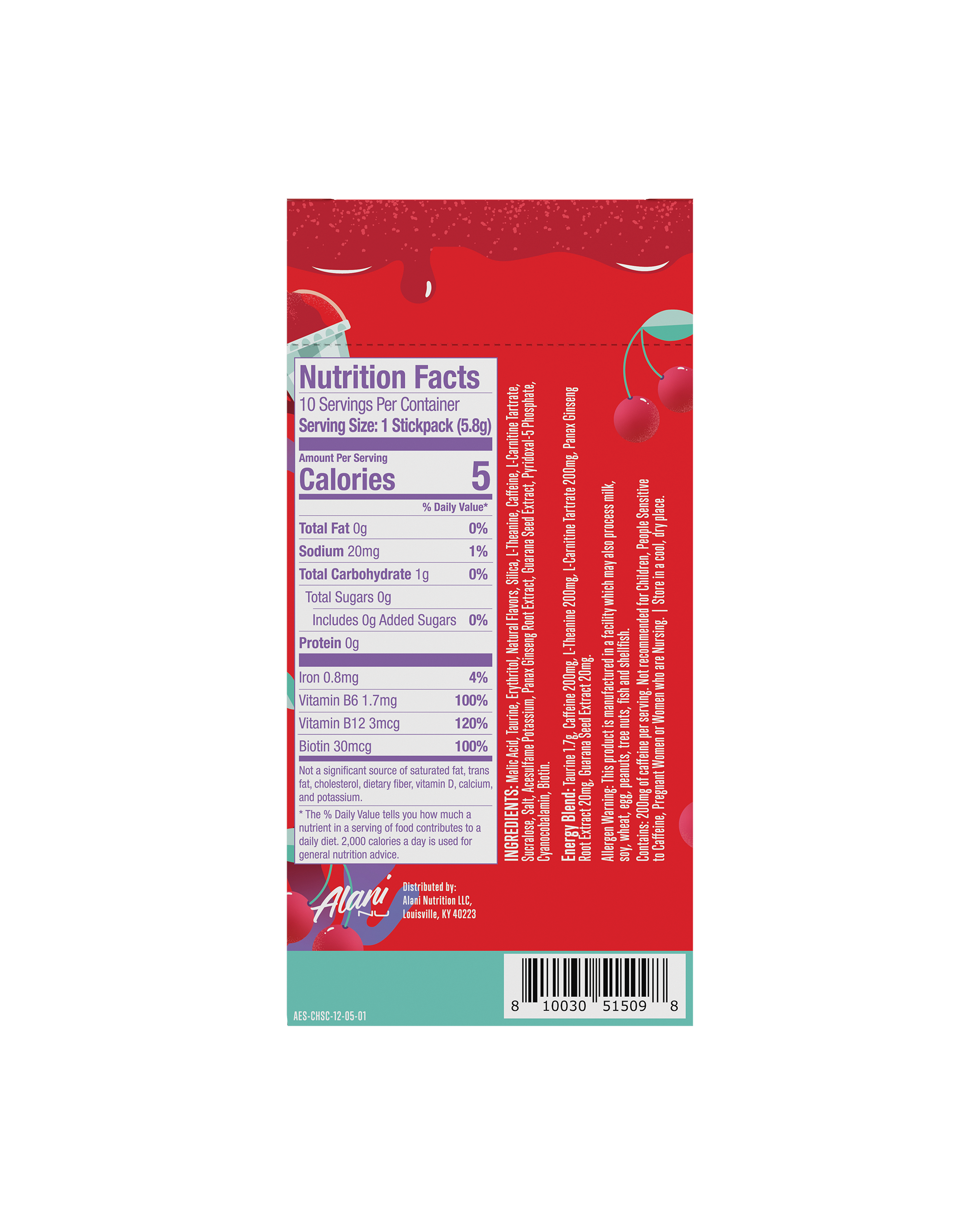 Energy Sticks - Cherry Slush